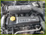 Двигатель б.у Opel Astra F 1.7 TDS, модель 17 DT (TC4EE1), X 17 DT (TC4EE1) 
